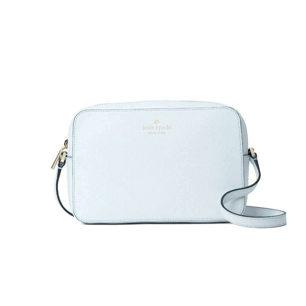 New Kate Spade Harper Crossbody bag Leather Moonlight
